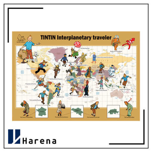 tintin map