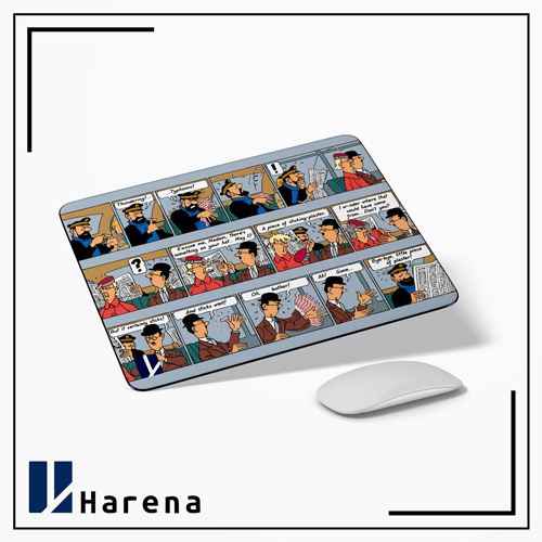 tintin mouse pad