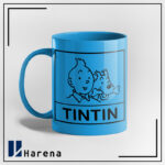 ماگ تمام رنگی TINTIN آبی