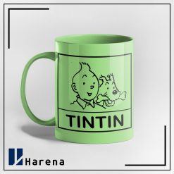 ماگ تمام رنگی TINTIN سبز