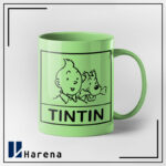 ماگ تمام رنگی TINTIN سبز