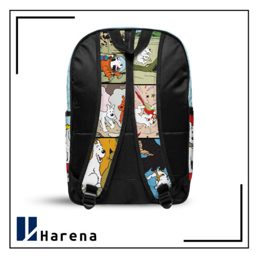 کوله پشتی مخمل میلو