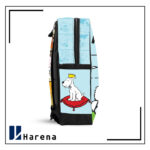 کوله پشتی مخمل میلو