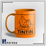ماگ تمام رنگی TINTIN نارنجی