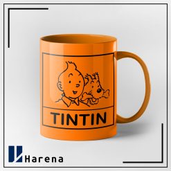 ماگ تمام رنگی TINTIN نارنجی