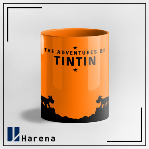ماگ تمام رنگی عصای شاه اتوکار نارنجی
