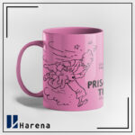 ماگ تمام رنگی معبد خورشید صورتی