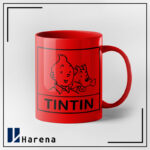 ماگ تمام رنگی TINTIN قرمز