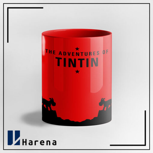 ماگ تمام رنگی عصای شاه اتوکار قرمز