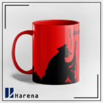 ماگ تمام رنگی نگهبانی کاپیتان هادوک قرمز