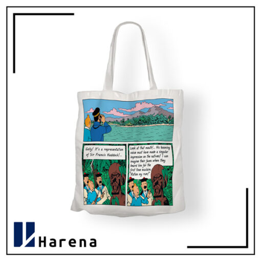 tintin cloth bag