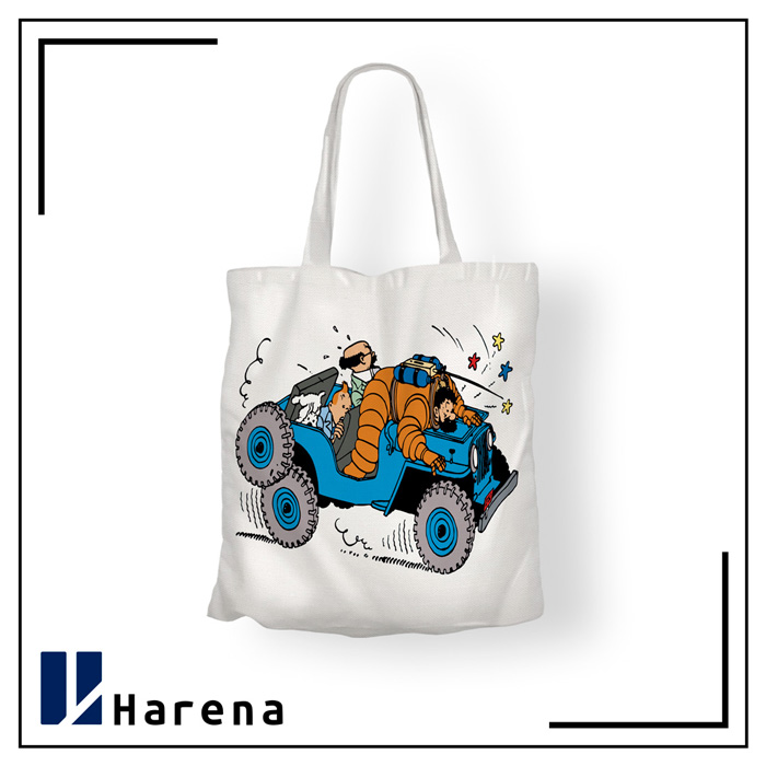 tintin cloth bag