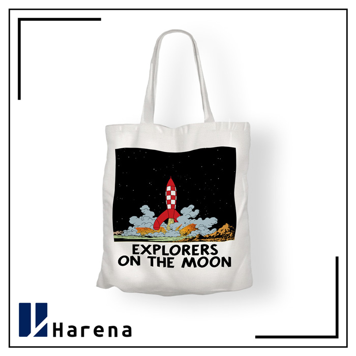 tintin cloth bag
