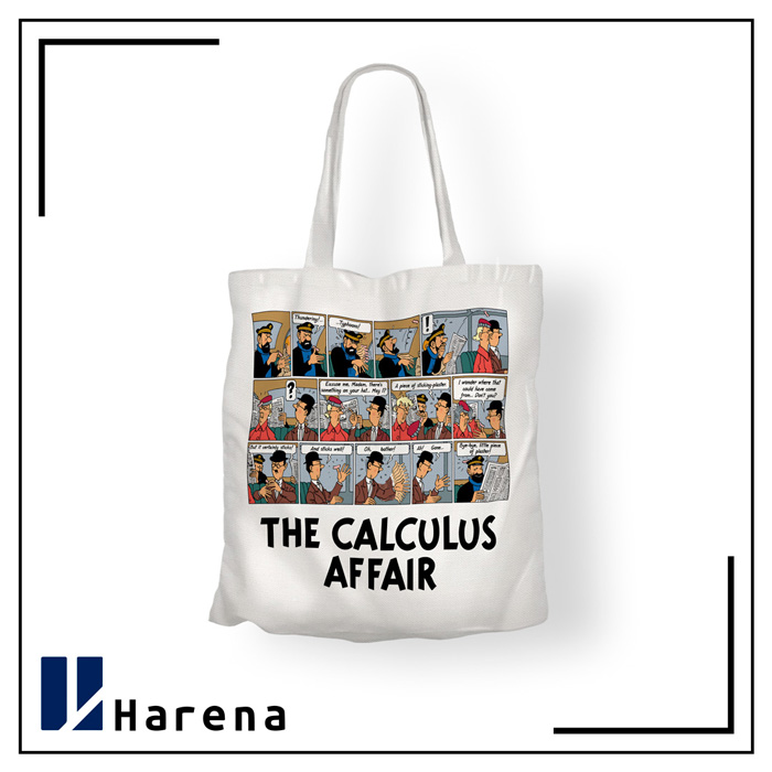 tintin cloth bag