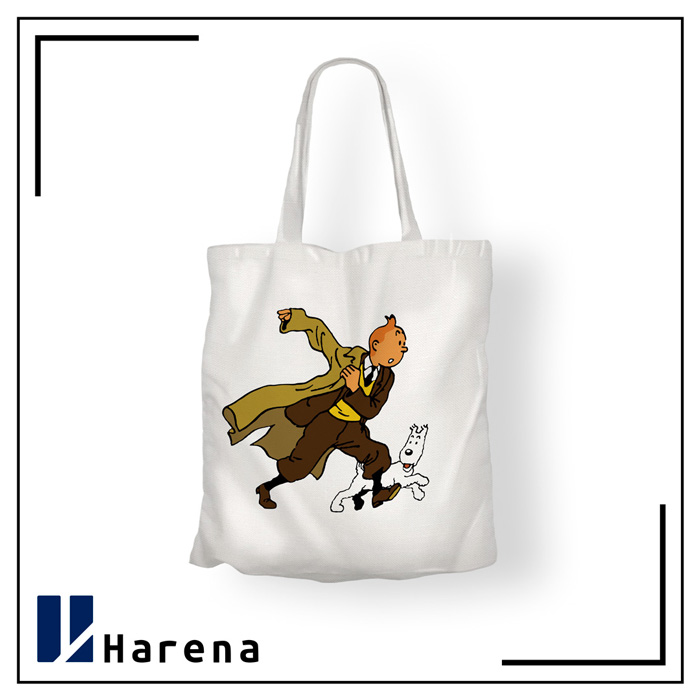 tintin cloth bag