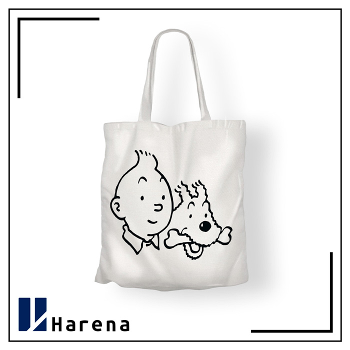 tintin cloth bag