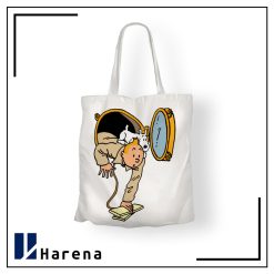 tintin cloth bag