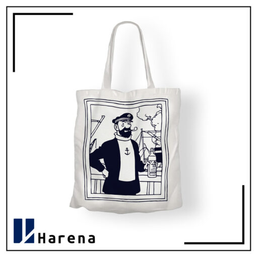 tintin cloth bag