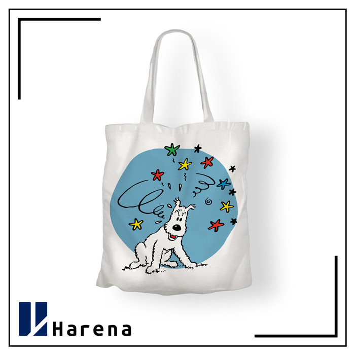 tintin cloth bag