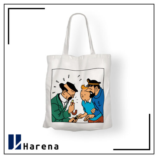 tintin cloth bag