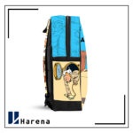 کوله پشتی چرم خرچنگ پنجه طلایی