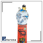 خط کش گل آبی