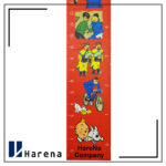 خط کش گل آبی
