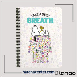 دفتر پلنر اسنوپی طرح TAKE A DEEP برند لانگو