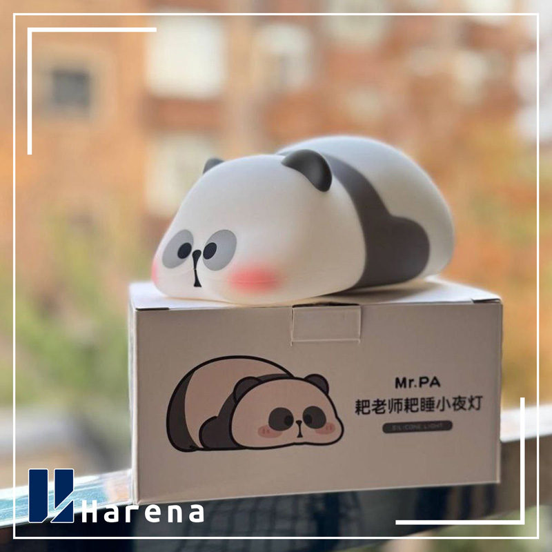 چراغ خواب سیلیکونی پاندا