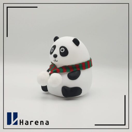 چراغ خواب سیلیکونی پاندا با شالگردن