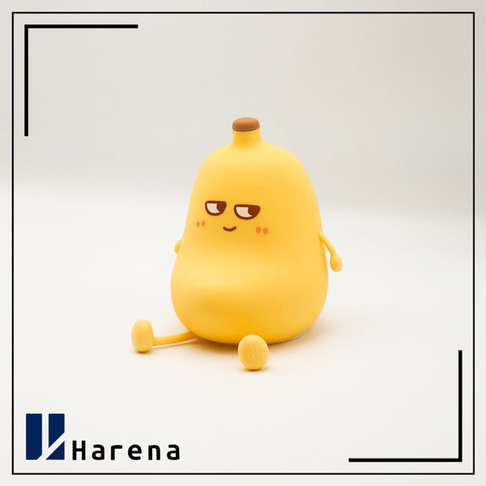 چراغ خواب سیلیکونی موز