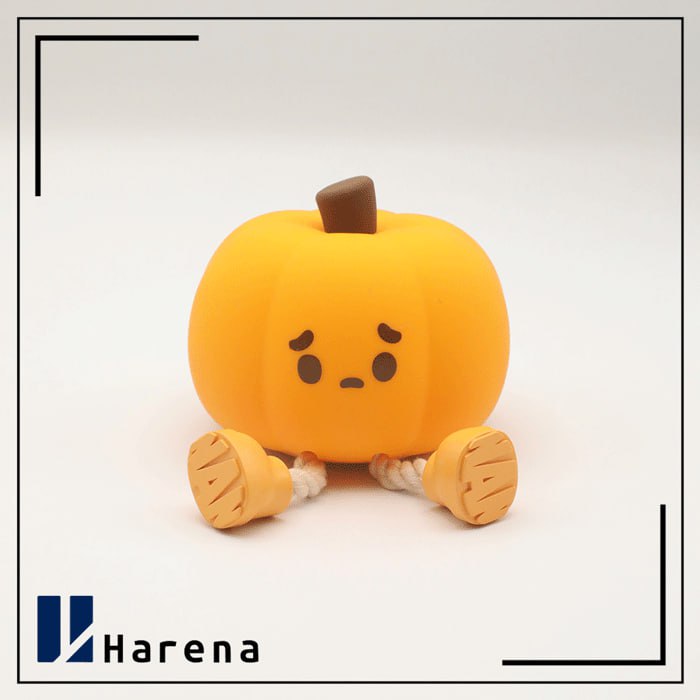 چراغ خواب سیلیکونی کدو تنبل