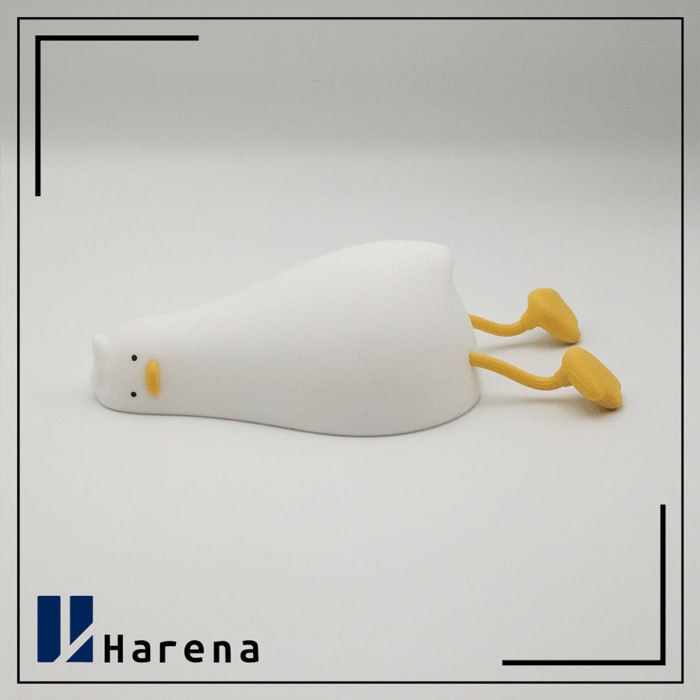 چراغ خواب سیلیکونی اردک خوابیده