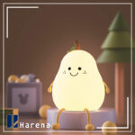چراغ خواب سیلیکونی گلابی