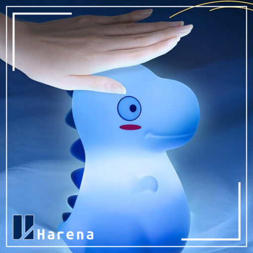 چراغ خواب سیلیکونی دایناسور کارتونی