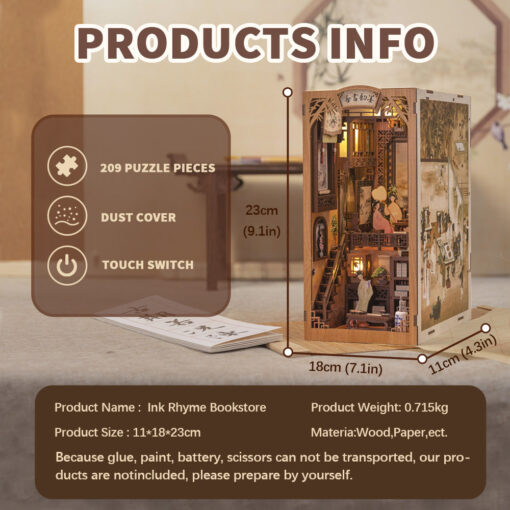 کتابفروشی قافیه جوهر (Ink Rhyme Bookstore) برند CUTEBEE
