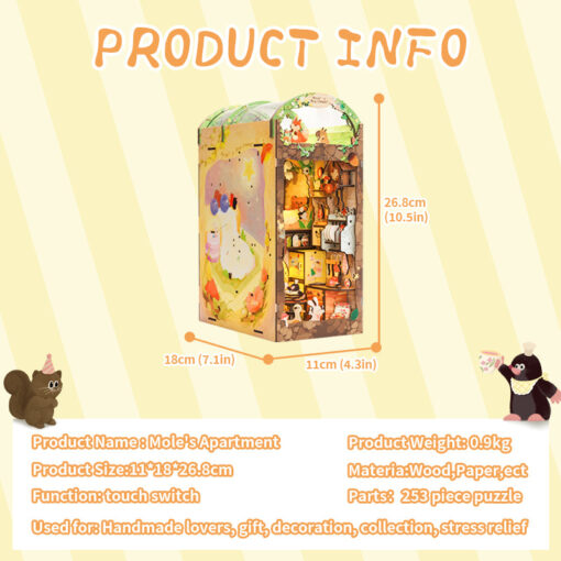 آپارتمان مول (Mole's Apartment) برند CUTEBEE