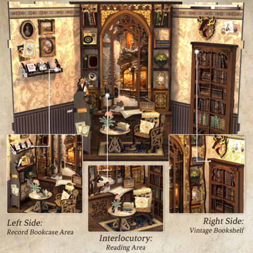 خاطرات کتابفروشی (Bookshop Memories) برند CUTEBEE