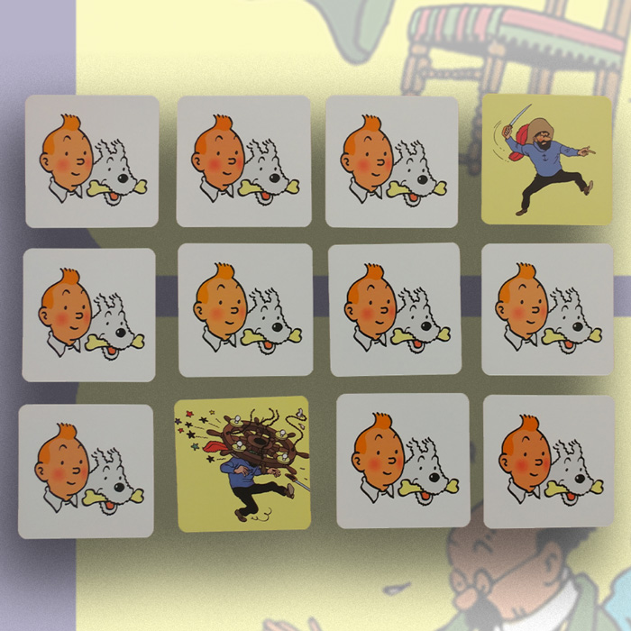 مموری گیم تن تن