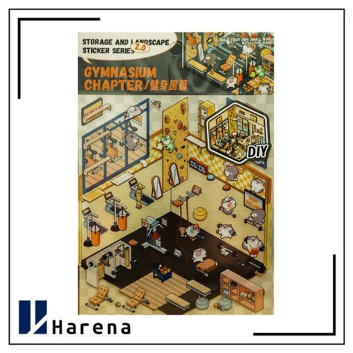 استیکر سه بعدی باشگاه ژیمناستیک - Image 2