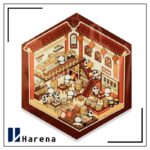 استیکر سه بعدی نان فروشی