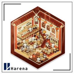 استیکر سه بعدی نان فروشی