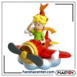 فیگور شازده کوچولو و روباه در هواپیما برند پلاستوی