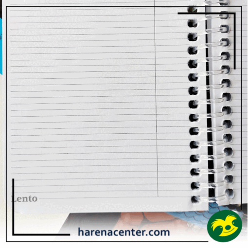 دفتر لمینت سایز A5 برند لنتو