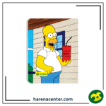 دفتر رومیزی انیمیشن طرح سیمپسون سایز A6 برند لنتو