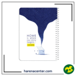 دفتر لمینت طرح خانه سایز A5 برند لنتو