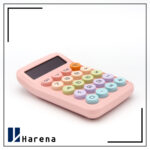 ماشین حساب کد 2211 رنگ صورتی