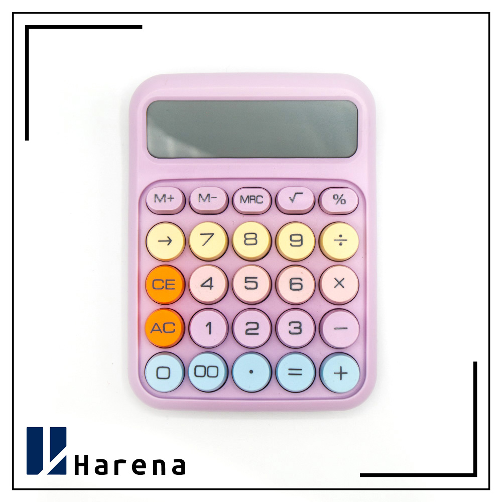 ماشین حساب کد 2270 رنگ بنفش