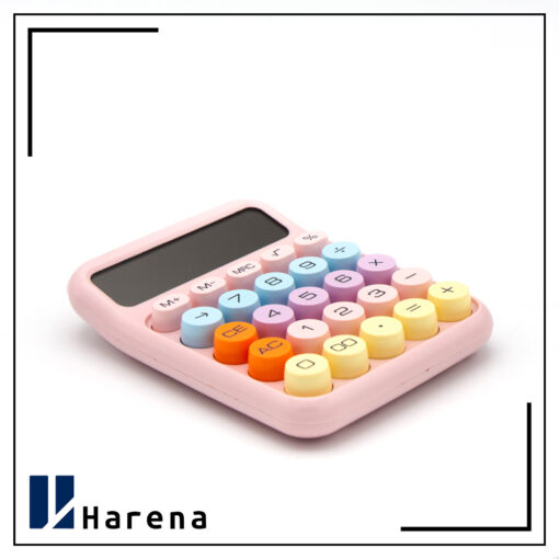 ماشین حساب کد 2270 رنگ صورتی