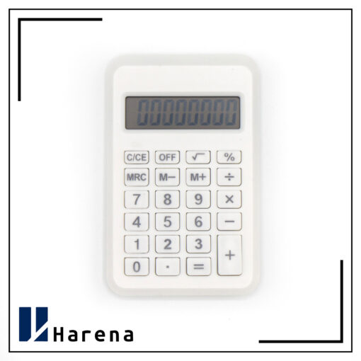 ماشین حساب کد 210 رنگ سفید